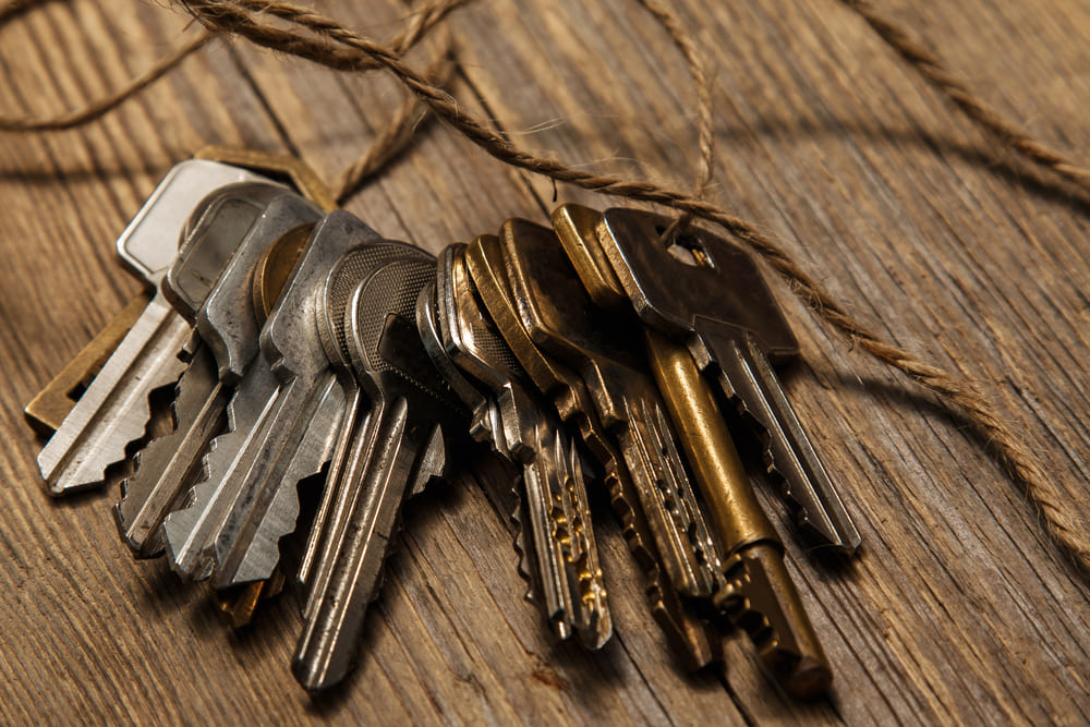 verschillende sleutels om te laten namaken